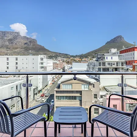 Cbd Loft With Mountain View, Balcony, Aircon, Parking Appartement Kaapstad Buitenkant foto