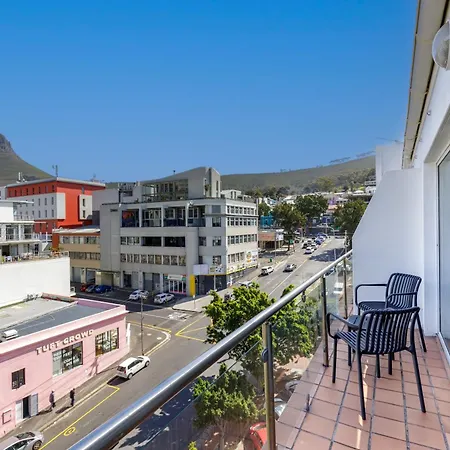 Cbd Loft With Mountain View, Balcony, Aircon, Parking Appartement Kaapstad Buitenkant foto